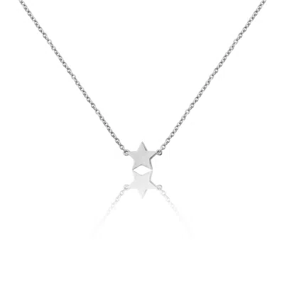 Auree Jewellery Women's Soho Sterling Silver Star Necklace In Metallic