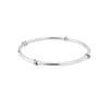 Auree Jewellery Women's St Ives Sterling Silver Knot Bangle In Metallic