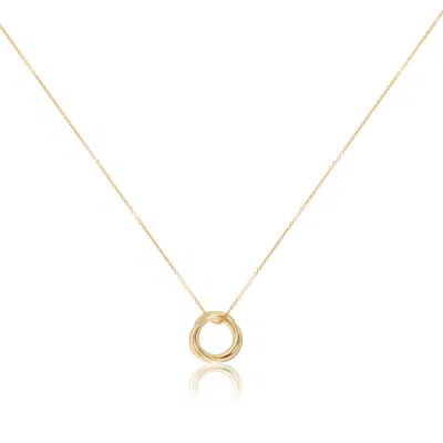 Auree Jewellery Women's Walton 9ct Yellow Gold Russian Wedding Ring Pendant