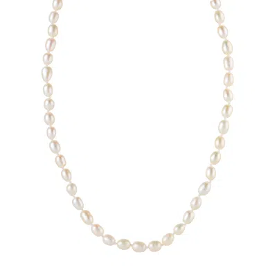 Auree Jewellery Women's White Gloucester Mini Pearl & Gold Vermeil Necklace