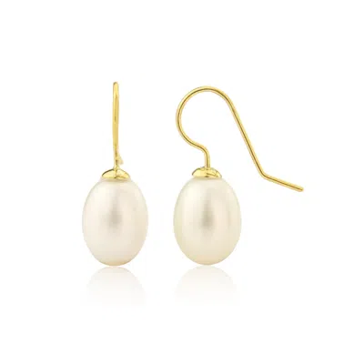 Auree Jewellery Women's White / Pink / Purple Gloucester White Freshwater Pearl & Gold Vermeil Drop Earrings