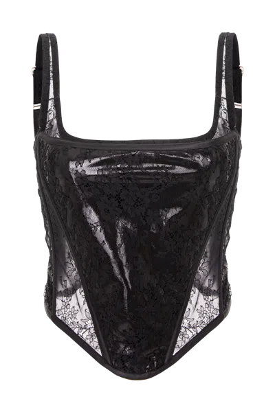 Aureliana Victoria Vinylin Lace In Black