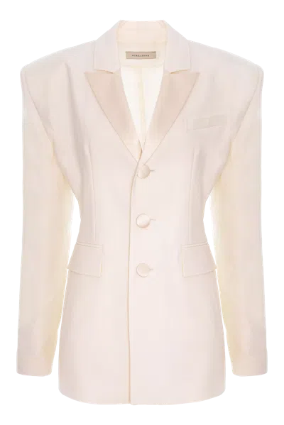 Aureliana Hourglass Tailored Blazer In White