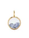 AURELIE BIDERMANN 18KT MINI CHIVOR SAPPHIRE PENDANT