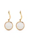 Aurelie Bidermann 18kt Yellow Gold Diamond Chivor Drop Earrings In Gold
