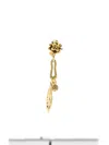 Aurelie Bidermann Anthos Flower-leaf Earrings In Gold