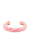 Aurelie Bidermann Bracelet Diana Tie And Dye In Gray