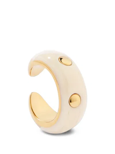Aurelie Bidermann Caftan Moon Ear Cuff In Gold