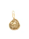 Aurelie Bidermann Cancer Zodiac Charm In Gold