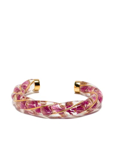 Aurelie Bidermann Diana Bracelet In Pink