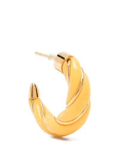 Aurelie Bidermann Diana Earrings In Gold
