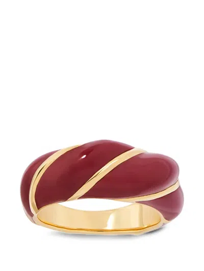 Aurelie Bidermann Diana Twisted Ring In Gold
