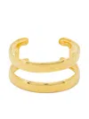 Aurelie Bidermann Esteban Cuff Bracelet In Gold