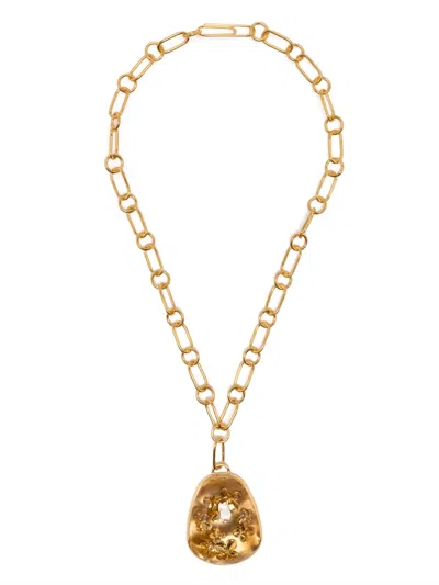 Aurelie Bidermann Figarella Necklace In Gold