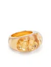 Aurelie Bidermann Figarella Ring In Gold