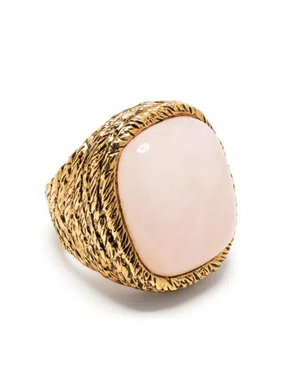 Aurelie Bidermann Gold-plated Quartz Ring
