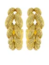 Aurelie Bidermann Grisell Earrings In Gold