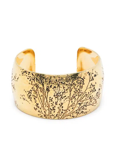 Aurelie Bidermann Hermione Cuff Bracelet In Gold