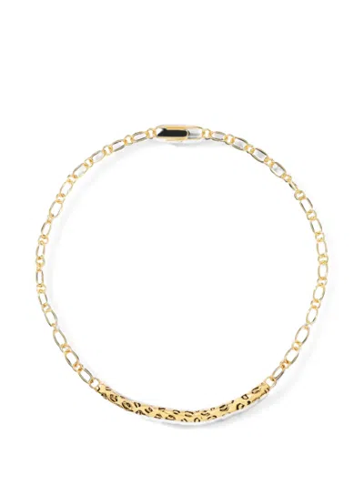 Aurelie Bidermann Imbali Leopard-print Necklace In Gold