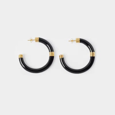 Aurelie Bidermann Katt Bracelets In Black