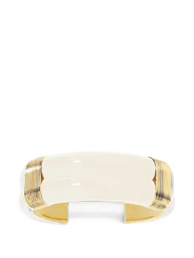 Aurelie Bidermann Katt Cuff Bracelet In Gold