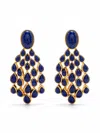 Aurelie Bidermann Lapis Lazuli Cherokee Earrings In Blue