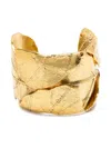 Aurelie Bidermann Ledena Leaf-shaped Cuff Bracelet In Gold