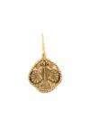 Aurelie Bidermann Libra Zodiac Charm In Gold