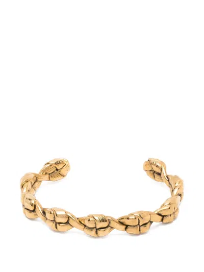 Aurelie Bidermann Maddock Braided Bracelet In Gold