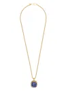 Aurelie Bidermann Miki Long Necklace Lapis Lazuli In Gold