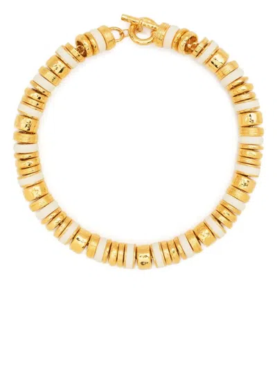 Aurelie Bidermann Nazca Choker Necklace In Gold