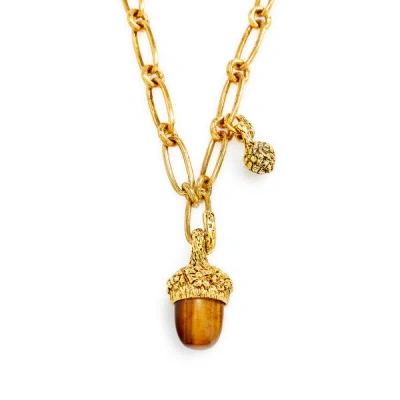 Aurelie Bidermann Ophelie Necklace In Gold