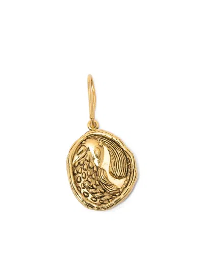 Aurelie Bidermann Pisces Zodiac Charm In Gold