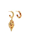 Aurelie Bidermann Positano Gold-plated Earrings In Gold