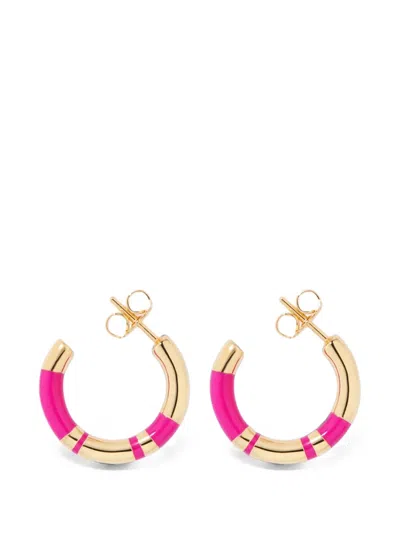 Aurelie Bidermann Positano Mini Hoop Earrings In Gold