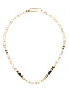 Aurelie Bidermann Positano Paperclip Necklace In Gold