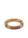 Aurelie Bidermann Striped-embellishment Ring In Gold
