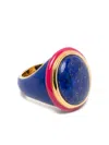 Aurelie Bidermann Tabarin Ring In Blue