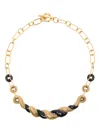 Aurelie Bidermann Tempta Chain-link Necklace In Gold