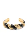 Aurelie Bidermann Tempta Twisted Bracelet In Black