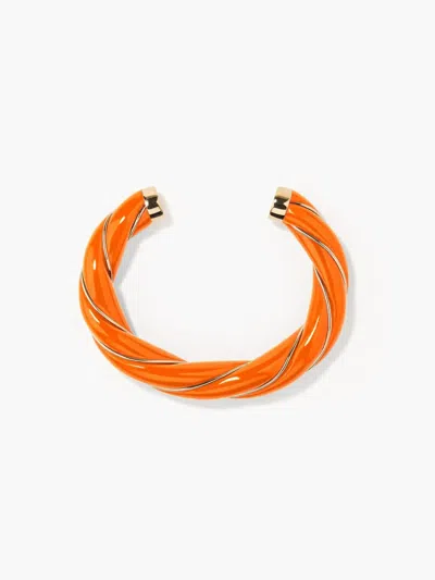 Aurelie Bidermann Women's Diana Bangle In Orange Rush