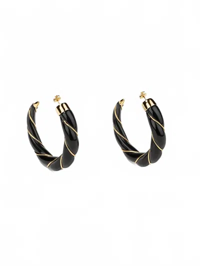 Aurelie Bidermann Women's Diana Earrings In Black
