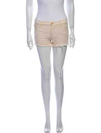 Pre-owned Aurélie Demel Mini Shorts In Neutral