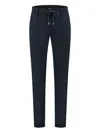 Aurélien Aur Urban Drawstring Trousers In Blue