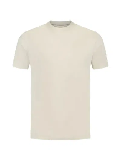 Aurélien Aur1 Crew-neck T-shirt In Neutral