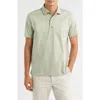 Aurélien Aur1 Solid Cotton Polo In Green