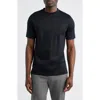 Aurélien Aur1 Solid Cotton T-shirt In Black