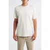 Aurélien Aur1 Solid Cotton T-shirt In White