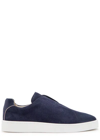 Aurélien Aur3 Suede Sneakers In Black