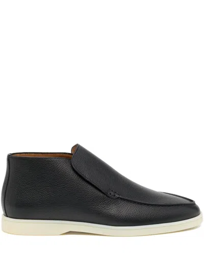 Aurélien City Grain Loafer In Blue